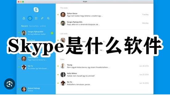 Skype是做什么的？